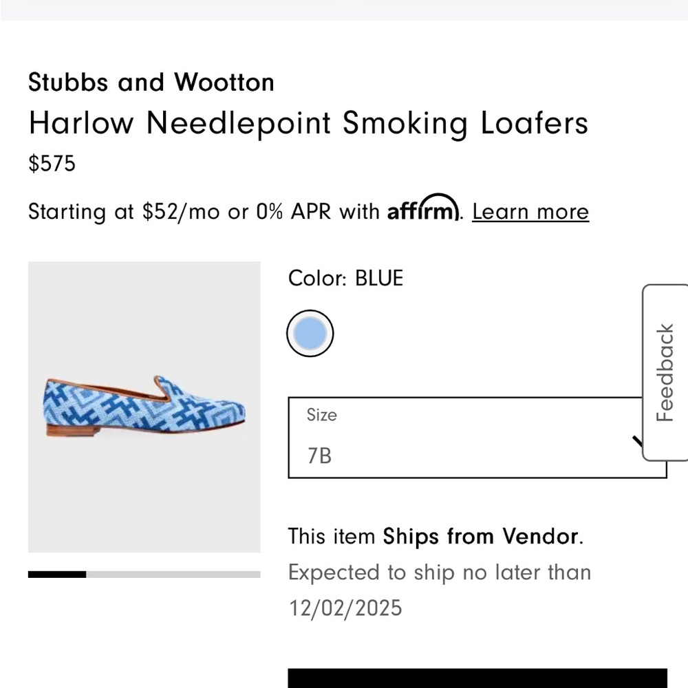 Stubbs & Wootton Light Blue and Purple Loafers - Picture 6 of 6